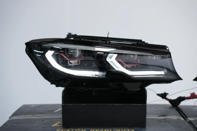 Double L design Custom LCI LED Headlights for BMW G20/G28(19-22 YR ) 3-Series - Image 3