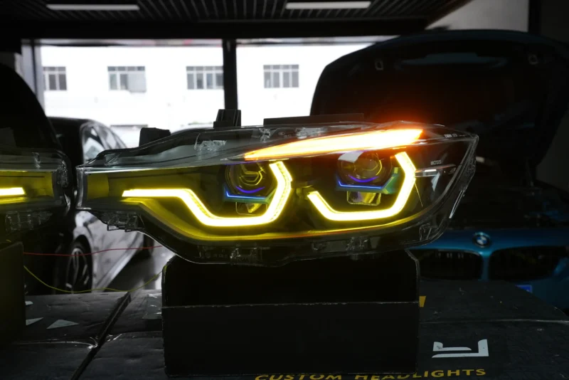 6 generation Custom LED Headlights for BMW F30 F35 (13-19 YR ) 3-Series