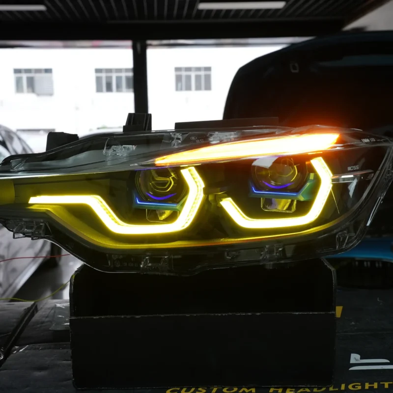 6 generation Custom LED Headlights for BMW F30 F35 (13-19 YR ) 3-Series