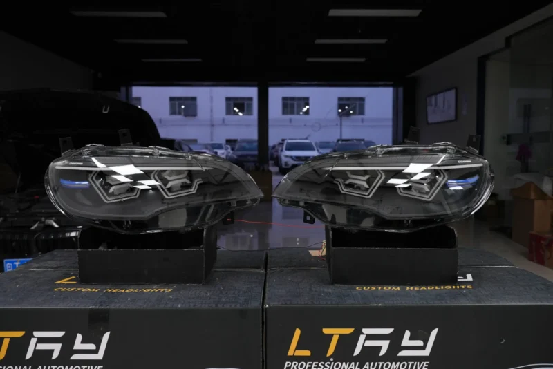 Custom LED Headlights for BMW X6 E71 - Image 2
