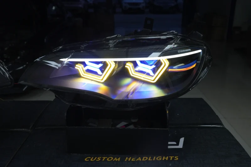 Custom LED Headlights for BMW X6 E71