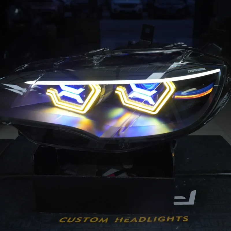 Custom LED Headlights for BMW X6 E71
